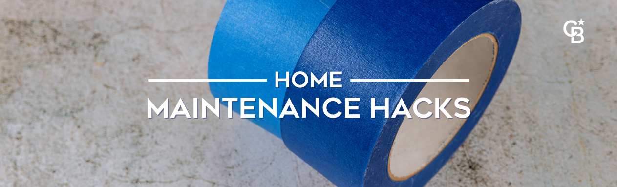 Home Maintenance Hacks - Roll of Blue Tape